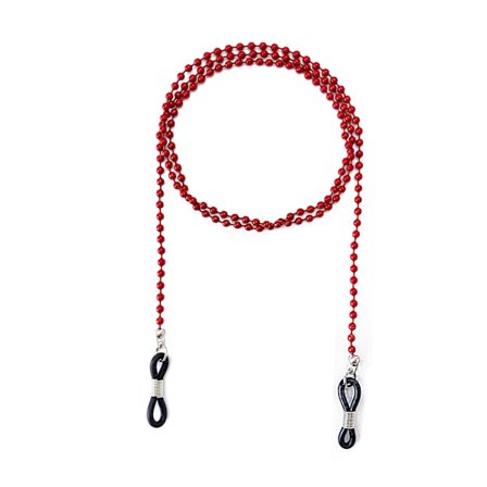 2 stk. Mote Brillekjede, Stilig brillehalskjede snor for lesebriller og solbriller