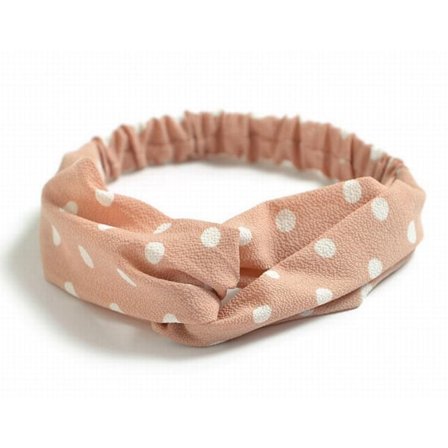 Elastisk Hårbånd med Twist Knude - Stilfuldt og Behageligt