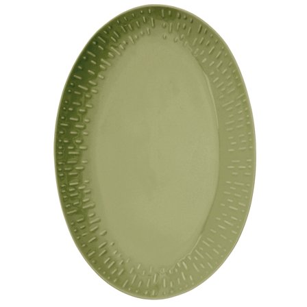 Aida Confetti fad 36 × 25,5 cm, olive | KitchenOne