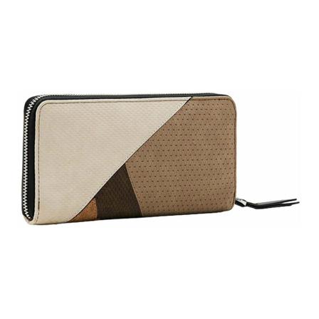 Desigual, Wallets Cardholders Brązowy, Kobieta, Rozmiar: ONE Size