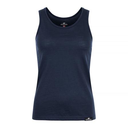 Gridarmor Senja Merino Singlet Women's Women short-sleeved sweaters Blue M