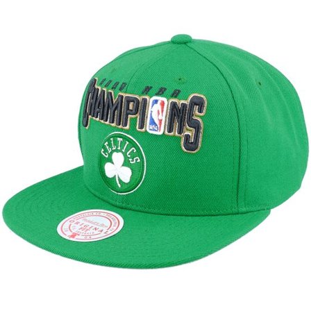 Mitchell & Ness - NBA Grön snapback Keps - Boston Celtics Champs 08 HWC Green Snapback @ Hatstore