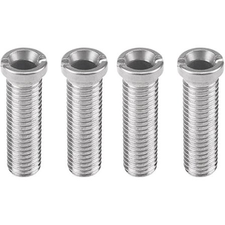 4 x 12*45mm rustfrit stål vask kurv skruer - sølv, vask kurv