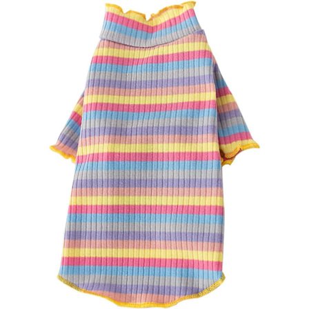 Hundkläder, valp T-shirt, vår och sommar katt och hund tunn skjorta, husdjur D