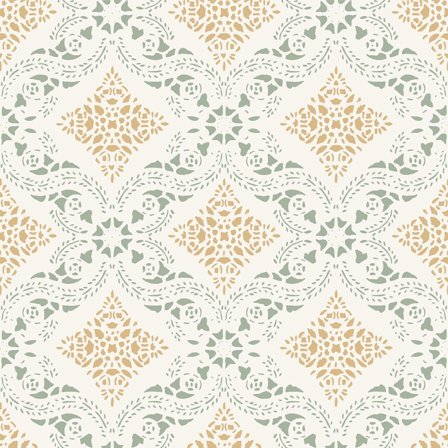 Duro Tapetprov, Dahlströmskagården 686-01P Gammalsvenska QuickUp, Gul, L, , Färg & tapeter