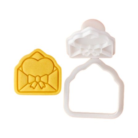 Alla hjärtans dag kakformar, kexform, kex fondant kakstämplar