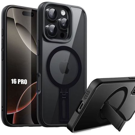 Beskyttelsesskal - BOOLING - til iPhone 16 Pro - Stødabsorberende - Ridsefast - Indbygget stødparameter