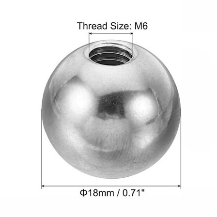 4st M4/M6 Kulmuttrar Knopp Blindhål Cover CAP