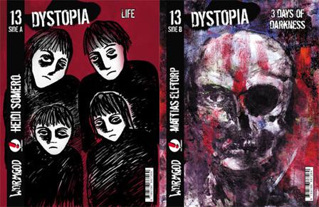 Life / 3 days of darkness - Bok av Mattias Elftorp & Heidi Somero - Häfte