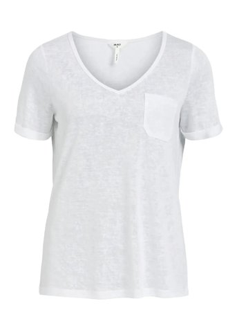 Object | Objtessi Slub S/S V-Neck | S