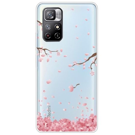Deco Xiaomi Redmi Note 11T 5G / Xiaomi Redmi Note 11S 5G skal - Fallande Blomma