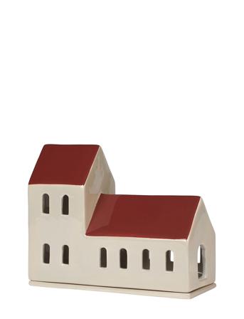 Bo Candle House Home Decoration Candlesticks & Tealight Holders Indoor Lanterns Beige Broste Copenhagen