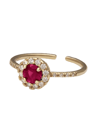 Lily and Rose Laurie Ring Ringar Dam Guld ONE-SIZE