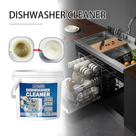 Jaysuing Rengöringstabletter för diskmaskin Kök och badrum Rengöring Diskmaskin Deodoriserande, Fett- och kalkborttagningstabletter BF | | 