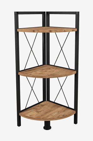 VCM - Hjørnehylde Insasi 2 - Brun - Hylder & opbevaring - Fra Homeroom