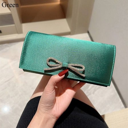 Silke Evening Bags Clutch Bag GRØNN