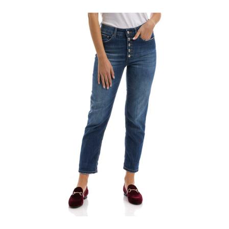 Dondup, Slim-fit Jeans Blauw, Dames, Maat:W28
