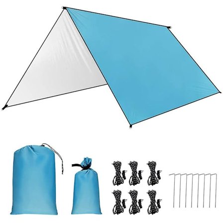 Vanntett Teltpresenning Med Tau