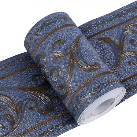 Vandtæt Tapet Kant Mønster Vægdekoration Selvklæbende Køkken Badeværelse Fliser Klistermærke, 10.5cm*5m EIX