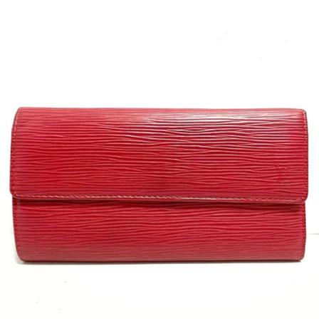 Louis Vuitton Vintage, Pre-owned Leather wallets Rood, unisex, Maat:ONE Size,leer
