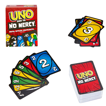 Uno No Mercy Card Spil