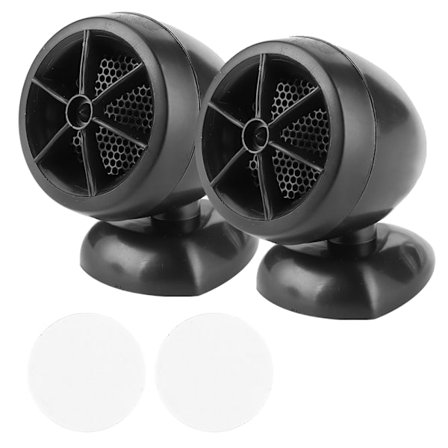 1200W 12V Bil Audio Mini Horn Musik Dome Højttaler Sort