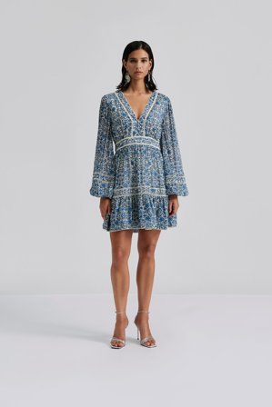Malina - Ariella mini dress - XS - Coastal Florals