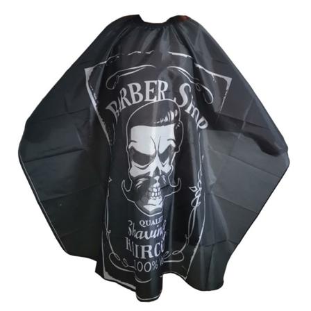 Kampaajaketju, ammattimainen vedenpitävä nailonviitta parturiliikkeelle hiustenleikkuuseen partaan.