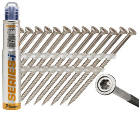 Paslode 142100 Spiker 1250-pk + 1 BC IM90i EN14592 50 x 2,8 mm, Innfesting