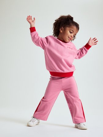 Collegepaita Polarn O. Pyret 140 lastenvaatteet pink