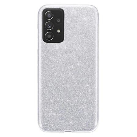 Glitter Skal För Samsung Galaxy A13 5g - Silver Silver