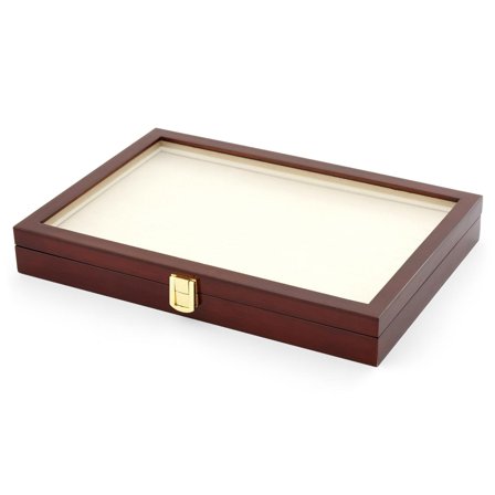 Coffret boutons de manchette marron Héritage pour hommes - Boîtiers de rangement pour boutons de manchette