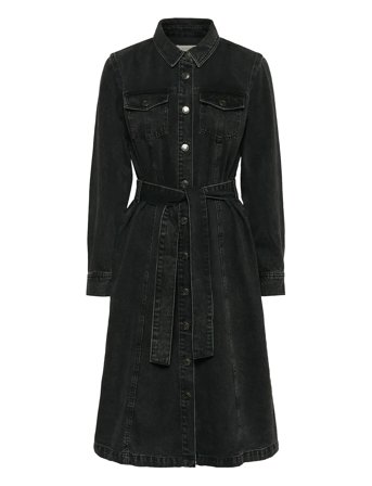 Kacarly Denim Dress Black Kaffe