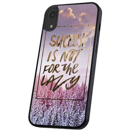 iPhone XR - Skal/Mobilskal Success Not Lazy