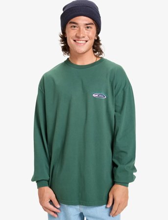 Quiksilver Hw Hollow Coves Ls - Green - L