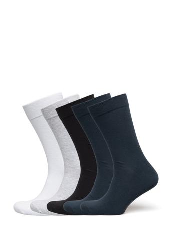 Essential Ankle Sock 5P Underwear Socks Regular Socks Multi/mønstret Björn Borg*Betinget Tilbud