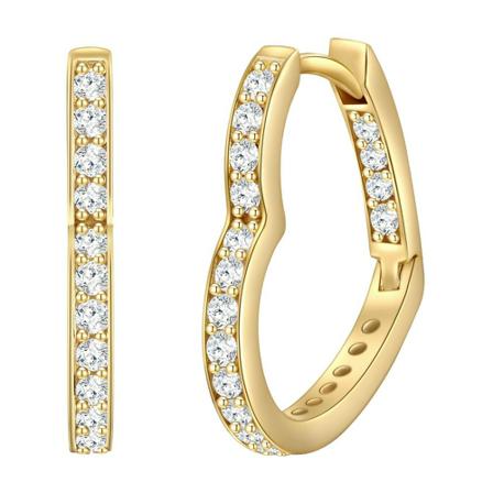 Rafaela Donata Earrings Gul, Dame Øreringe, Størrelse: ONE Size