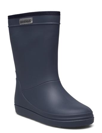 Rain Boots Solid Shoes Rubberboots High Rubberboots Unlined Rubberboots Blå En Fant