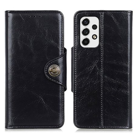 KHAZNEH Samsung Galaxy A53 5G wallet cover - Black