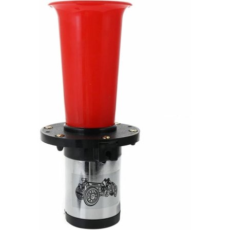 12V Vintage OO-GA Oogah Horn Classic til Ford Model Antik Gammel Skole Stil Krom 110dB Bil Motorcykel, Rød