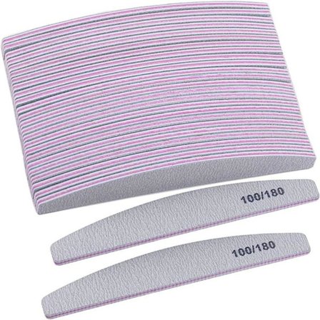 Polerfil 50-pack pestävät kaksisivuiset kynsiviilat 50 kpl