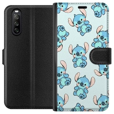 Sony Xperia 10 III Lommeboketui Søm mønster