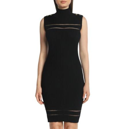 Pinko, Short Dresses Zwart, Dames, Maat:M