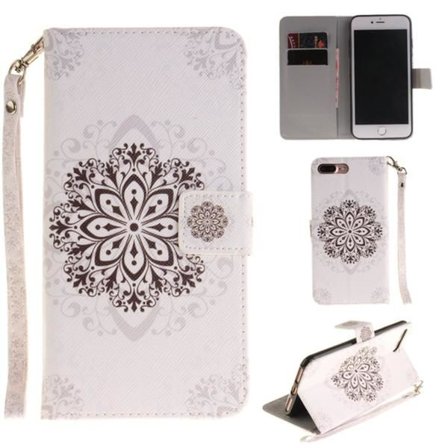 Plånboksfodral Apple iPhone 8 Plus – Mandala Brun