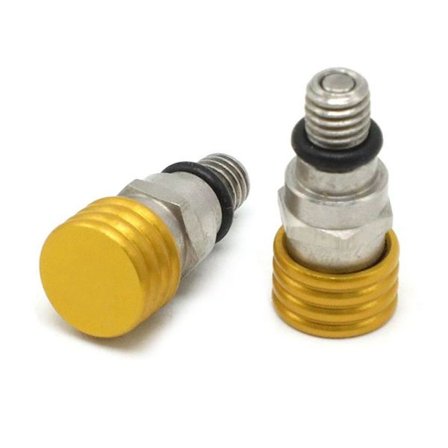 Avluftningsskruv Luftavluftningsventiler GULD - spot sales