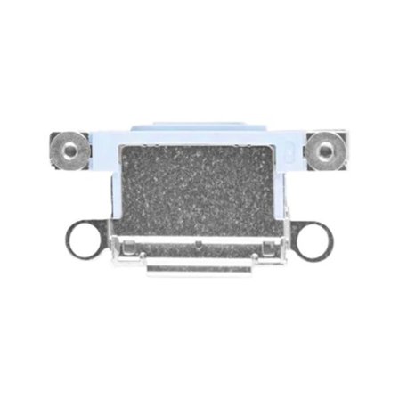 Laddningskontakt för iPhone 15 / 15 Plus USB-C 28 stift Blå