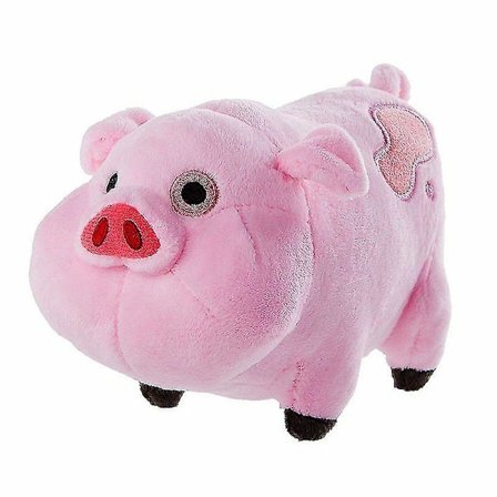 Gravity Falls Waddles Den Rosa Grisen Plysj Dyr Plysj Dukke Barn Bursdag Barnegave 16cm