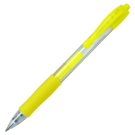 Pilot G2 Gel 0.7 Neon Yellow