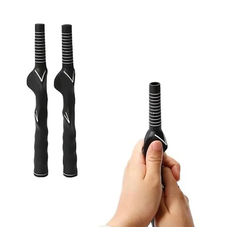 Golf Træningshjælpemiddel Grebstræner Venstre og Højre Arm med Modvægtsring Smart Bold 1,47 cm