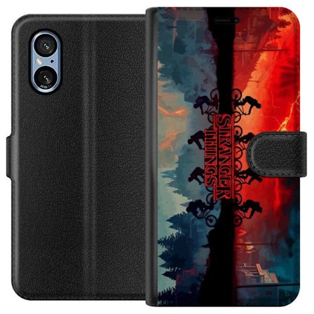 Yhteensopiva Lompakkokotelo Sony Xperia 5 V Madison Beer kollaasi Y2K-estetiikalla tähdillä, pastelliväreillä ja pop-inspiroidulla muotoilulla